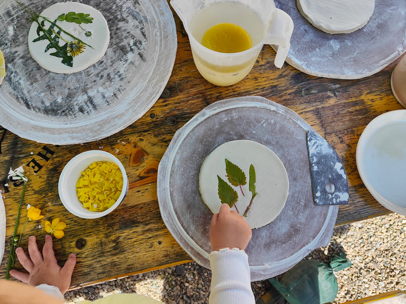 Pressed Flower Plate