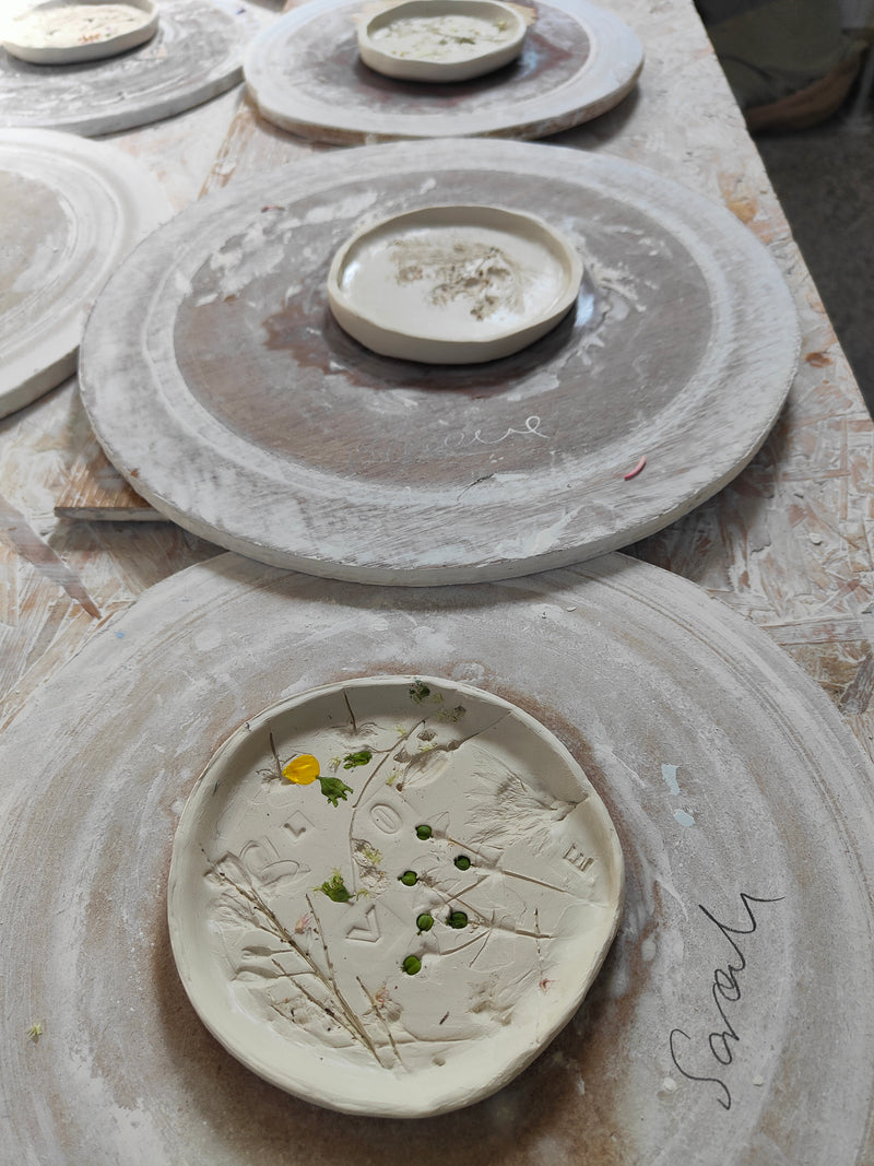 Pressed Flower Plate